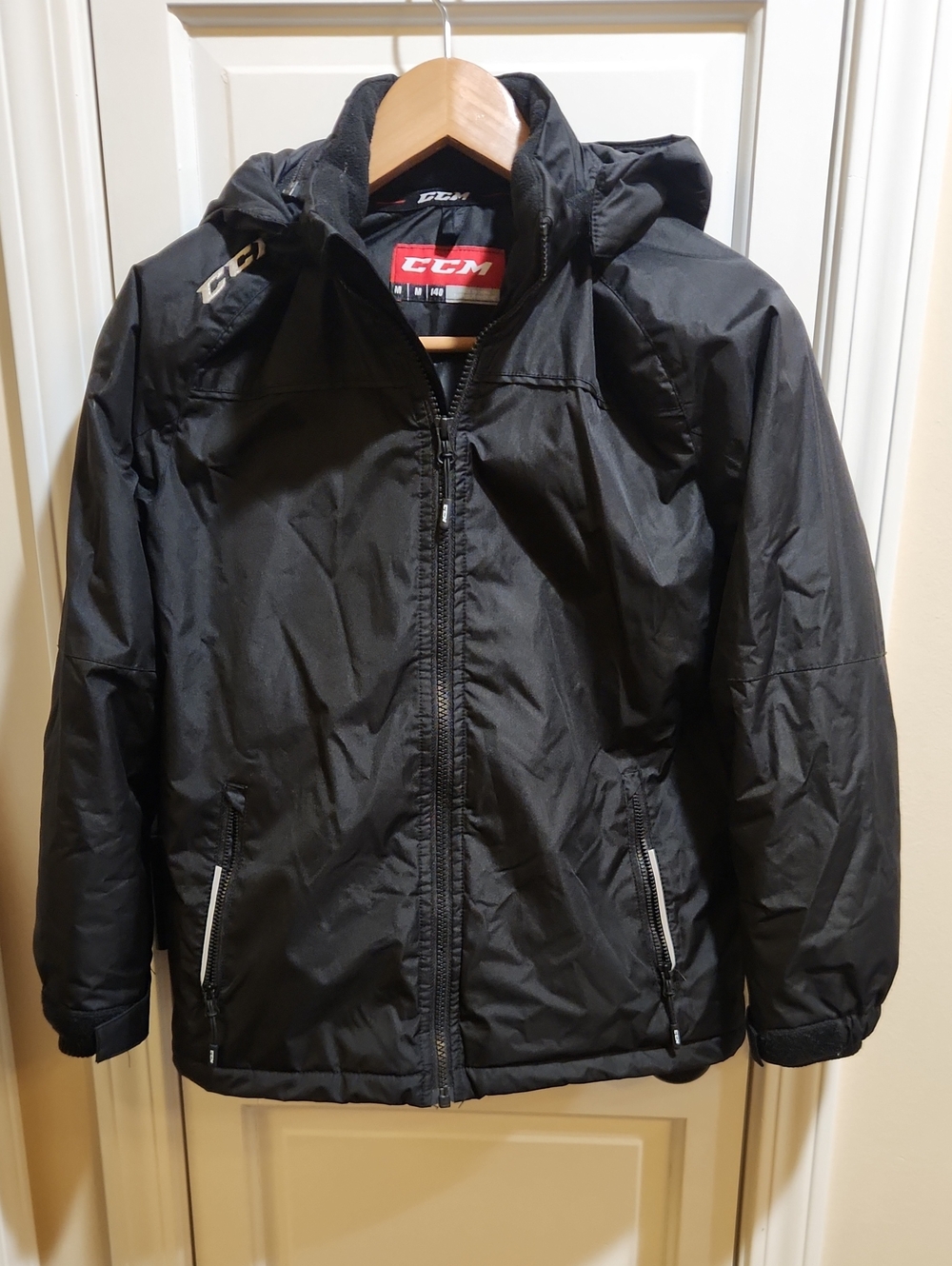 CCM Black Jacket with Zip Pockets